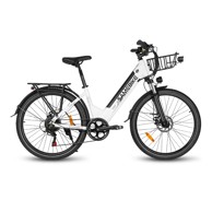 SAMEBIKE RS A01 Pro električni bicikl 26" 500W 15Ah, bijeli